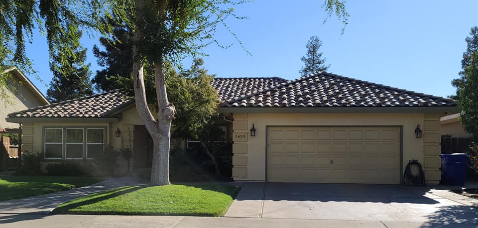 Tile Roof home in Hughson, CA — typical roofing project for DeHart Roofing